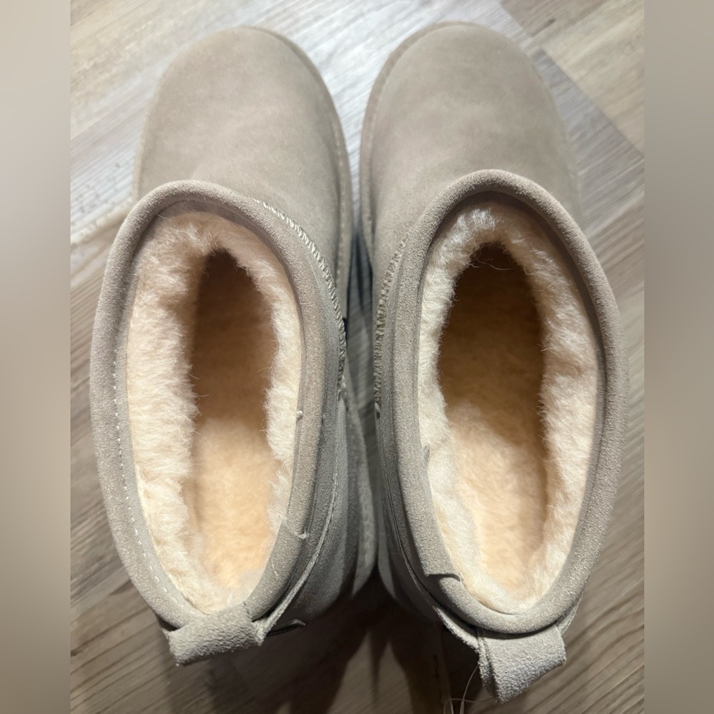 BearPaw Retro Super Shorty booties size 10 - Picture 6 of 8
